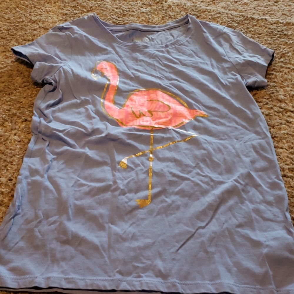 Girls Size 14/16 Flamingo Tshirt